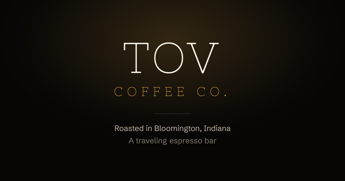 Tov Coffee Company in Bloomington